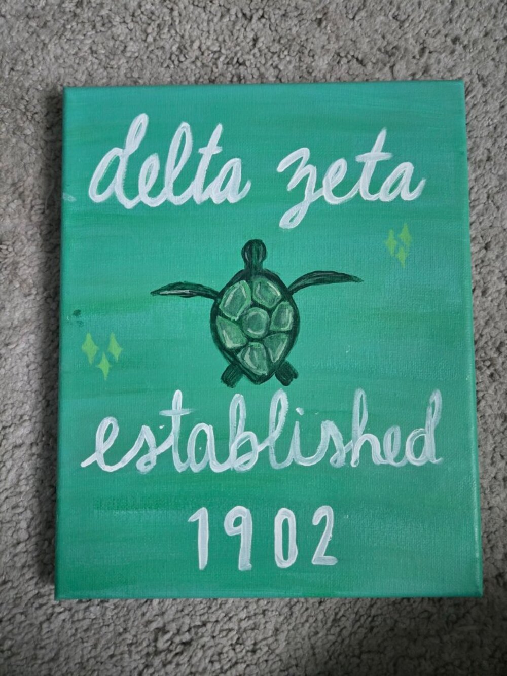 Delta Zeta Painting